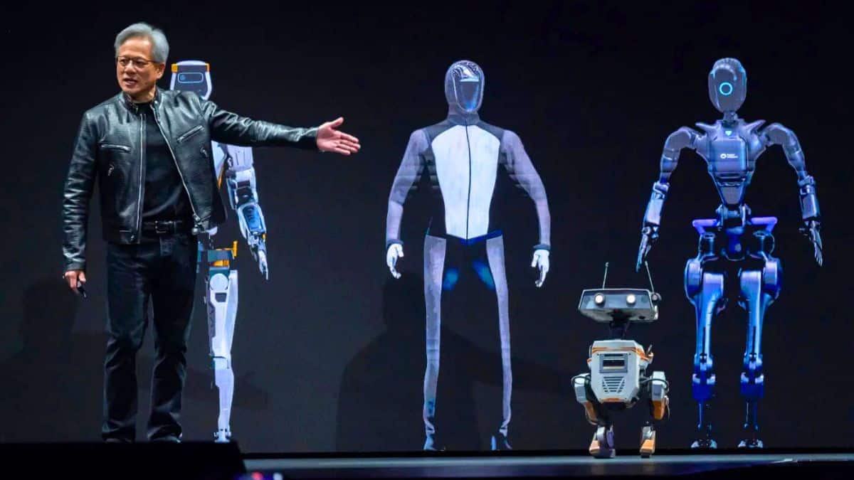 « chez nvidia, les agents physiques sont considérés comme l’avenir de l’intelligence artificielle »